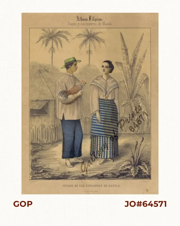 Indios de las Cercanias de Manila.  [Natives from the Vicinity of Manila.]