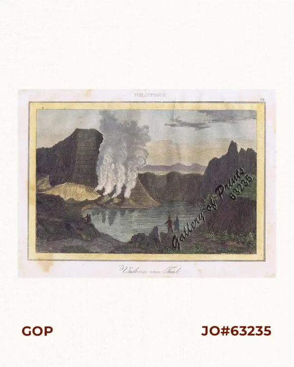 Philippinen - Vulcan von Taal [Taal Volcano]