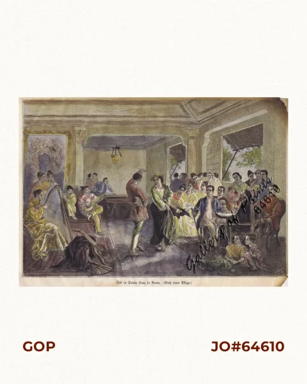 Fest in Santa Cruz de Nano. [Party at Santa Cruz de Nano]