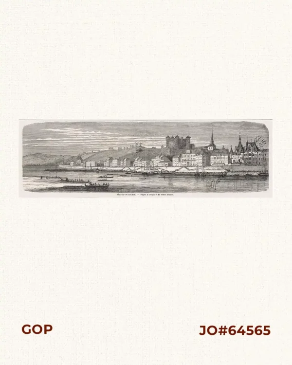Régates de Saumur. [Saumur regattas]