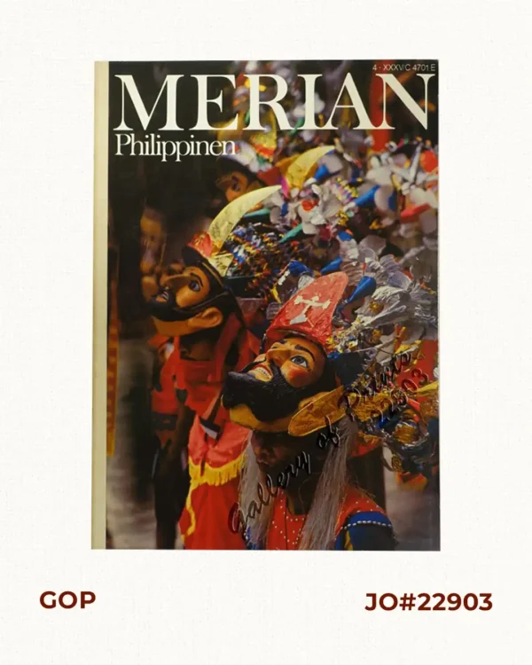 Merian  Philippinen  35. Jahrgang, Heft 4.  [35th year, Issue 4.]