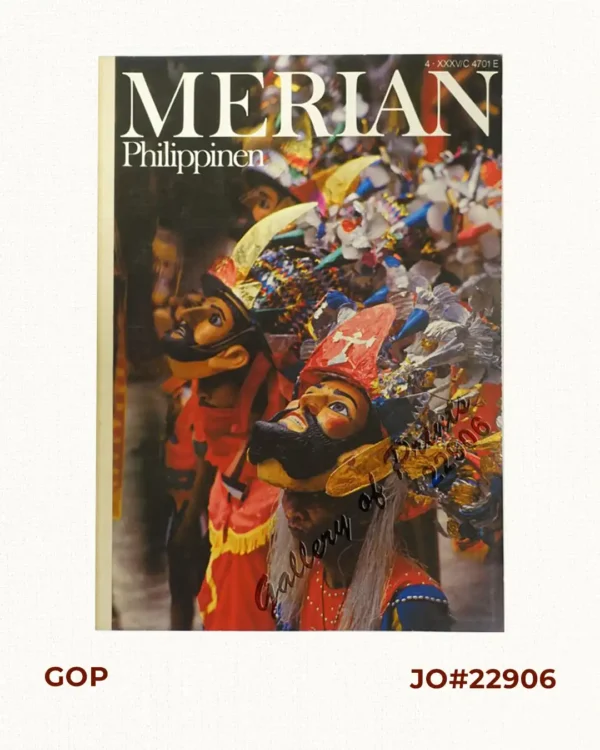 Merian  Philippinen  35. Jahrgang, Heft 4.  [35th year, Issue 4.]