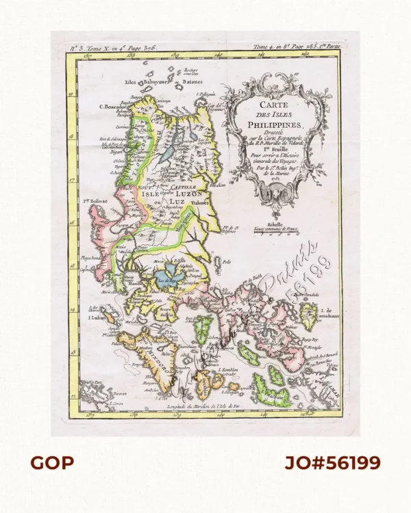 Carte des Isles Philippines (1e feuille)
