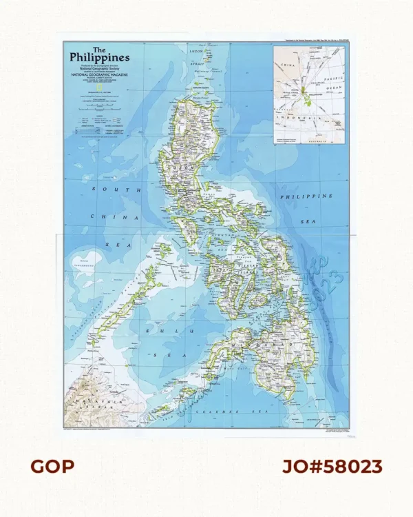 The Philippines. inset: [SE-Asia]