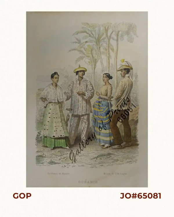 Habitants de Manille       Malais de l'îsle Luçon    OCÉANIE