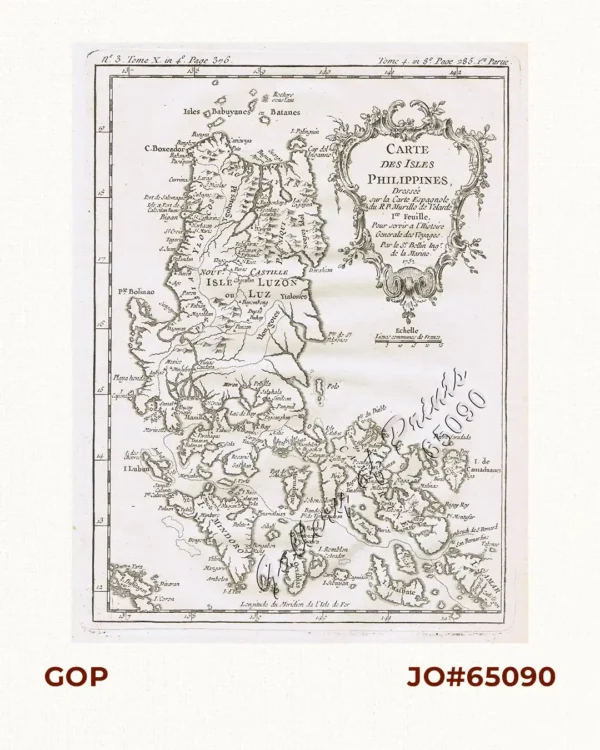 1) Carte des Isles Philippines (1e feuille); 2) Carte des Isles Philippines (2e feuille)
