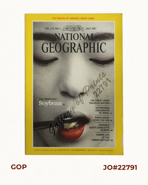 National Geographic  July, 1987, Vol. 172, No. 1  The Prodigious Soybean