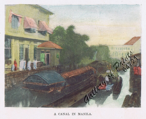 A Canal in Manila.