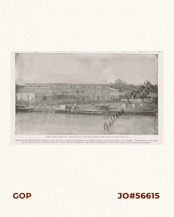 The Theater of Aroceros, Just Outside the Walls of Manila