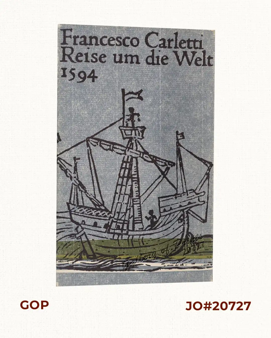 Reise um die Welt 1594