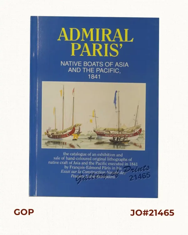 Admiral Paris' Native Boats of Asia and the Pacific, 1841