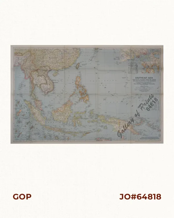 Southeast Asia and Pacific Islands from the Indies and the Philippines to the Solomons. insets: 1) Shanghai. 2) Hongkong. 3) Singapore. 4) Soerabaja. 5) Manila. 6) Davao 7) Saipan and Tinian. 8) Pagan. 9) Guam. 10) Rota. 11) Pescadores. 12) Nansei Islands. 13) Iwo Jima. 14) Pratas. 15) Palau Islands. 16) Truk Islands. 17) Chichi Jima Reto. 18) Haha Jima Reto 19) Ponape. 20) Eniwetok. 21) Marcus.