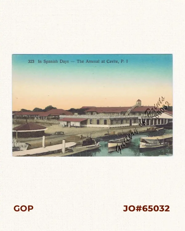 In Spanish Days - The Arsenal at Cavite, P. I.