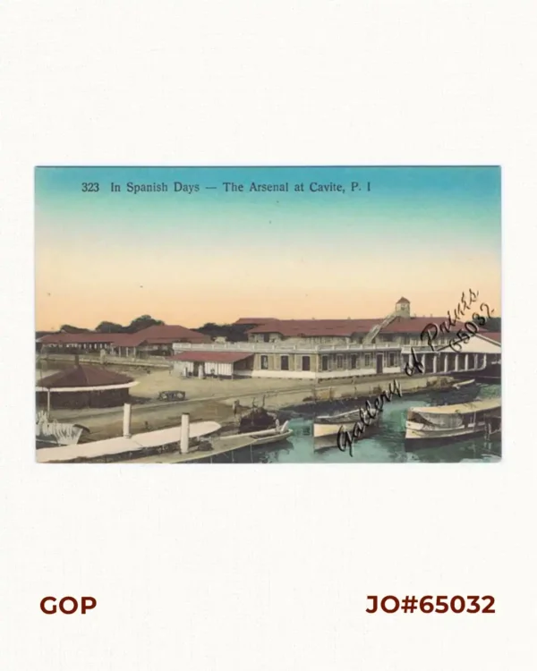 In Spanish Days - The Arsenal at Cavite, P. I.