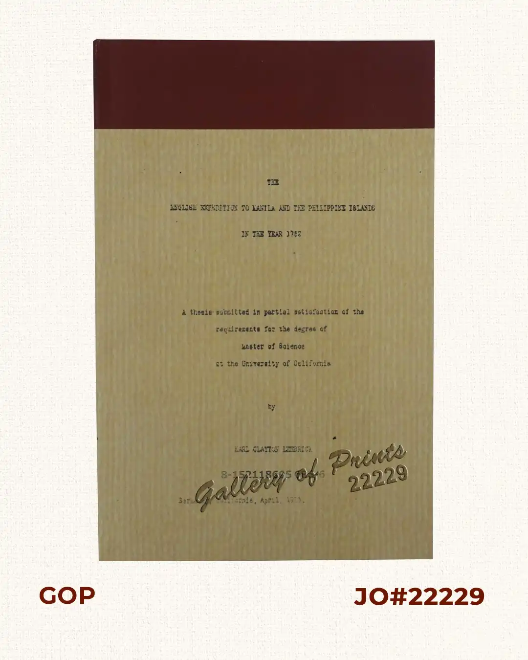 The English Expedition to Manila and the Philippine Islands in the year 1762