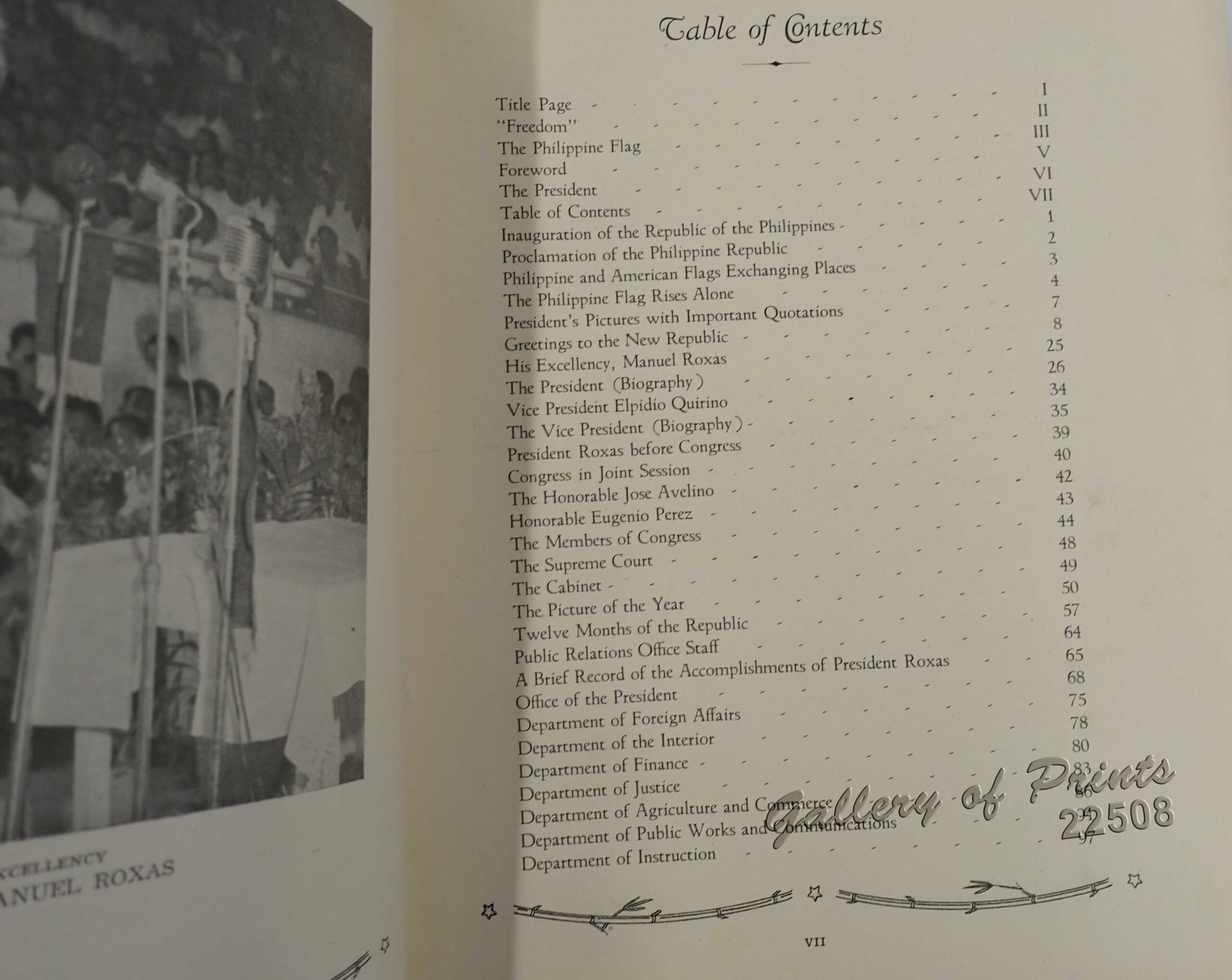 Blue Book of the First Year of the Republic of the Philippines - Image 3