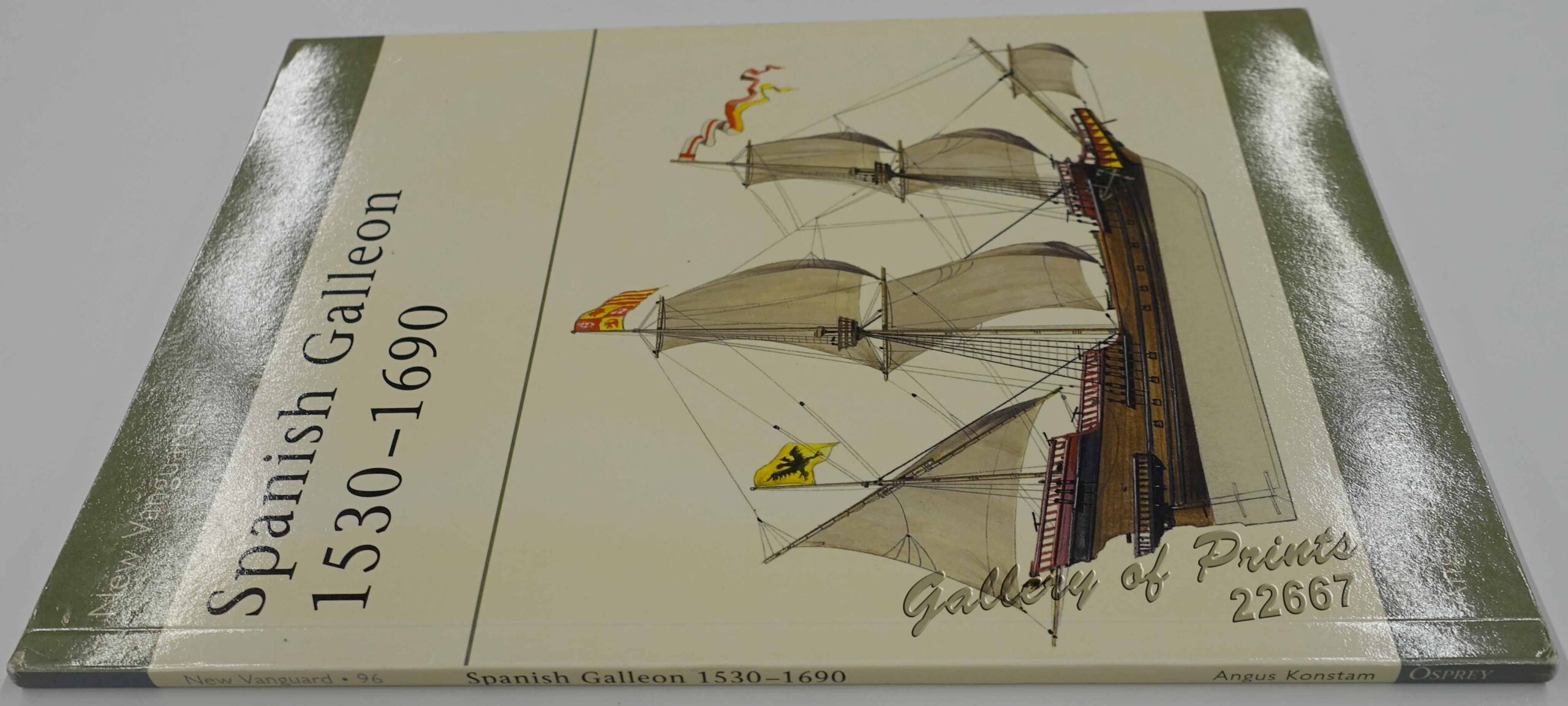 Spanish Galleon 1530 - 1690 New Vanguard # 96 - Image 3