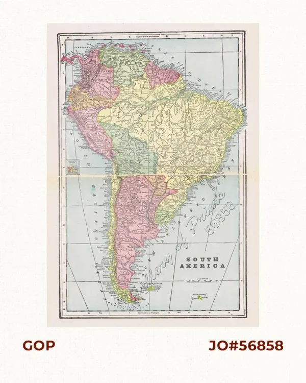 South America. inset: Galapagos Island.