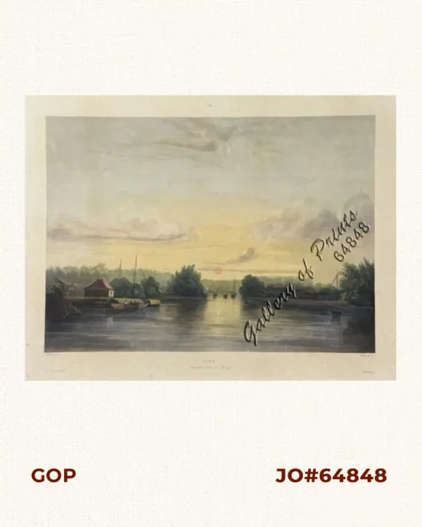 Site dans la riviere de Passig. [sic]. [View of the Pasig River]