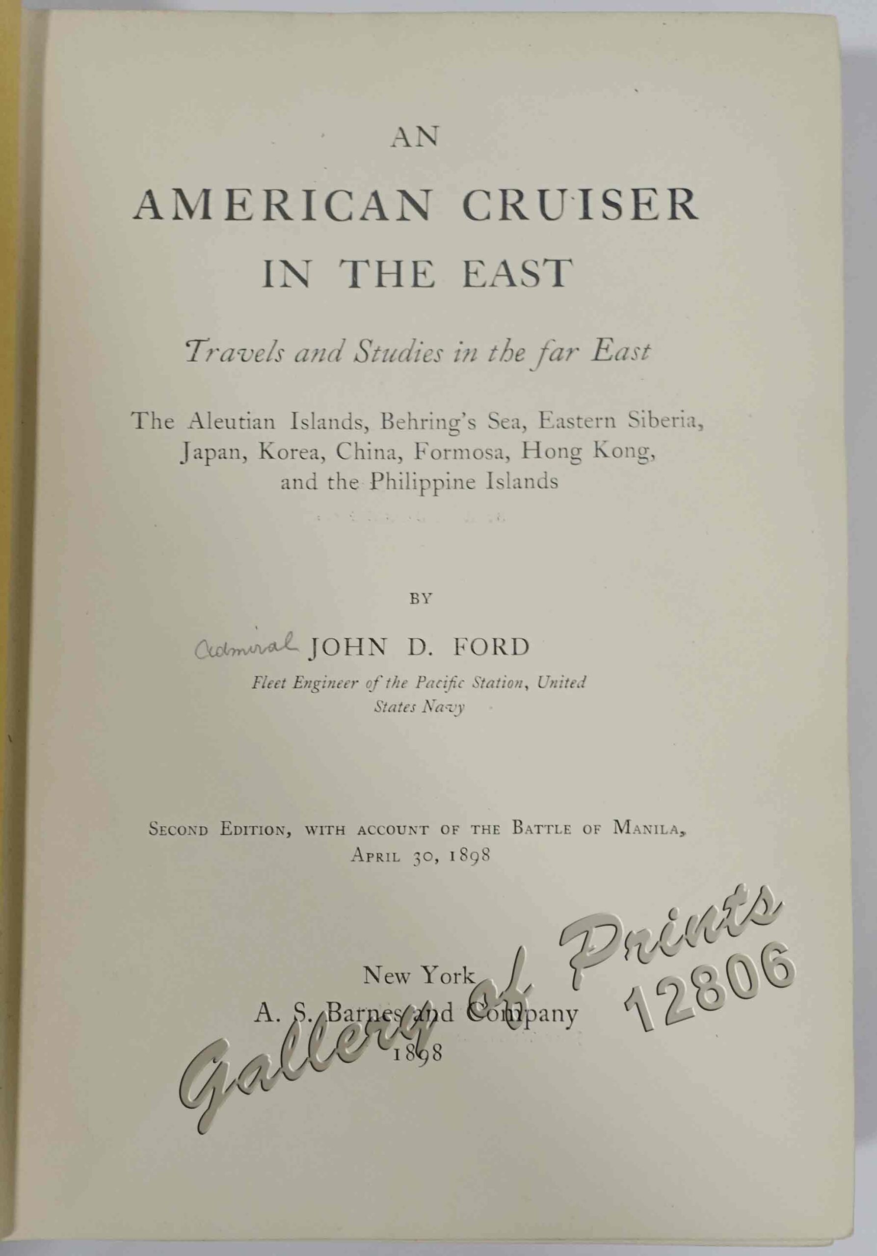 An American Cruiser in the East Travels and Studies in the Far East - Image 2