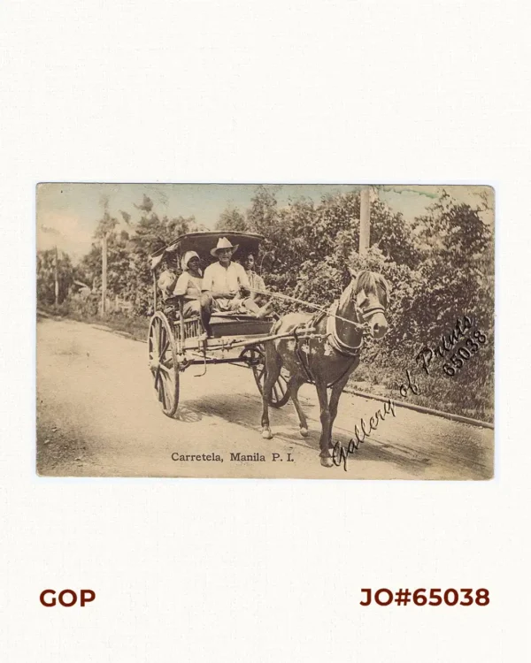 Carretela, Manila P. I.