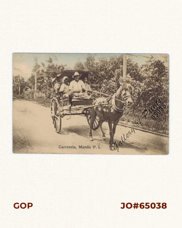 Carretela, Manila P. I.