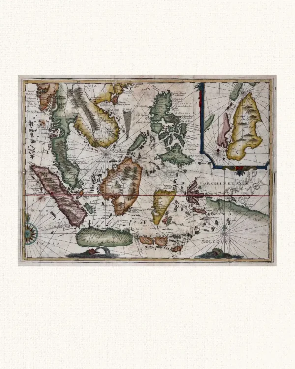 [India Orientalis] untitled. inset: [Botton I.] [Buton Island]