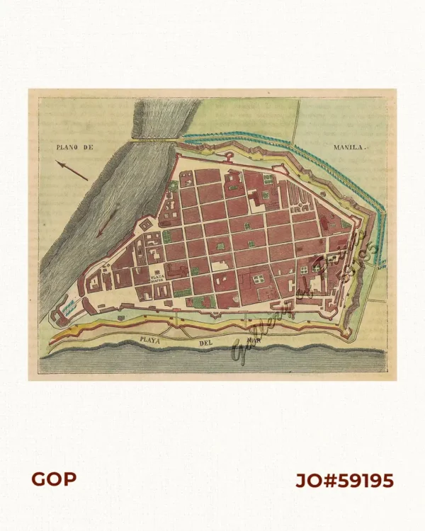 Plano de Manila.