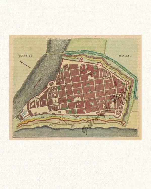 Plano de Manila.