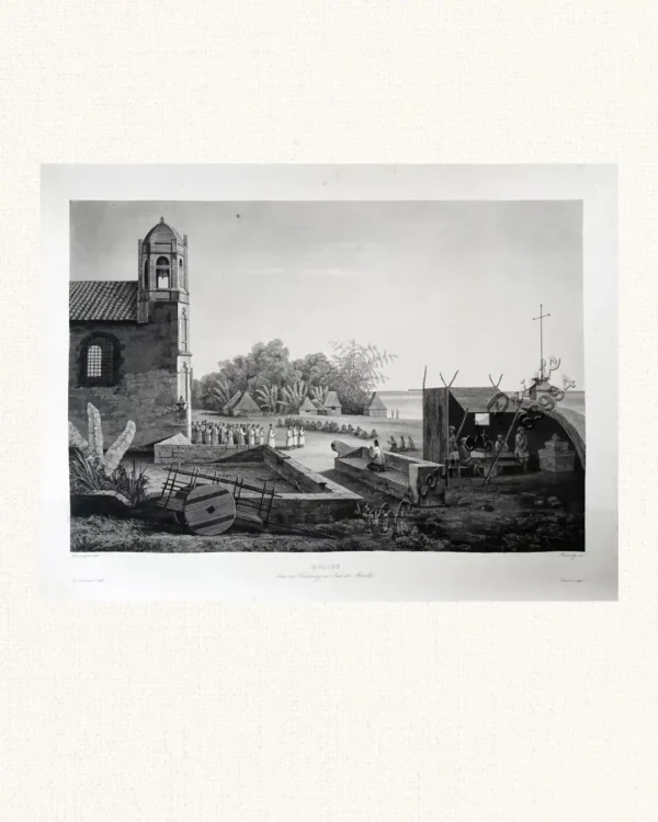 Eglise dans un Faubourg au Sud de Manille – [Malate Church]