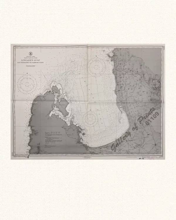 Philippine Islands West Cost of Luzon Lingayen Gulf San Fernando to Tambobo Point