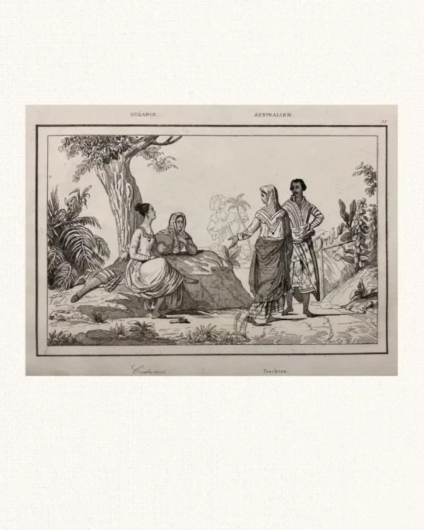 Oceanie. Costumes. Australien.[mis-labeled] Trachten (Bulacan … the most beautiful women in Luzon – see text]
