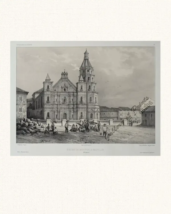Eglise de Bidondo a Manille [Binondo Church in Manila]
