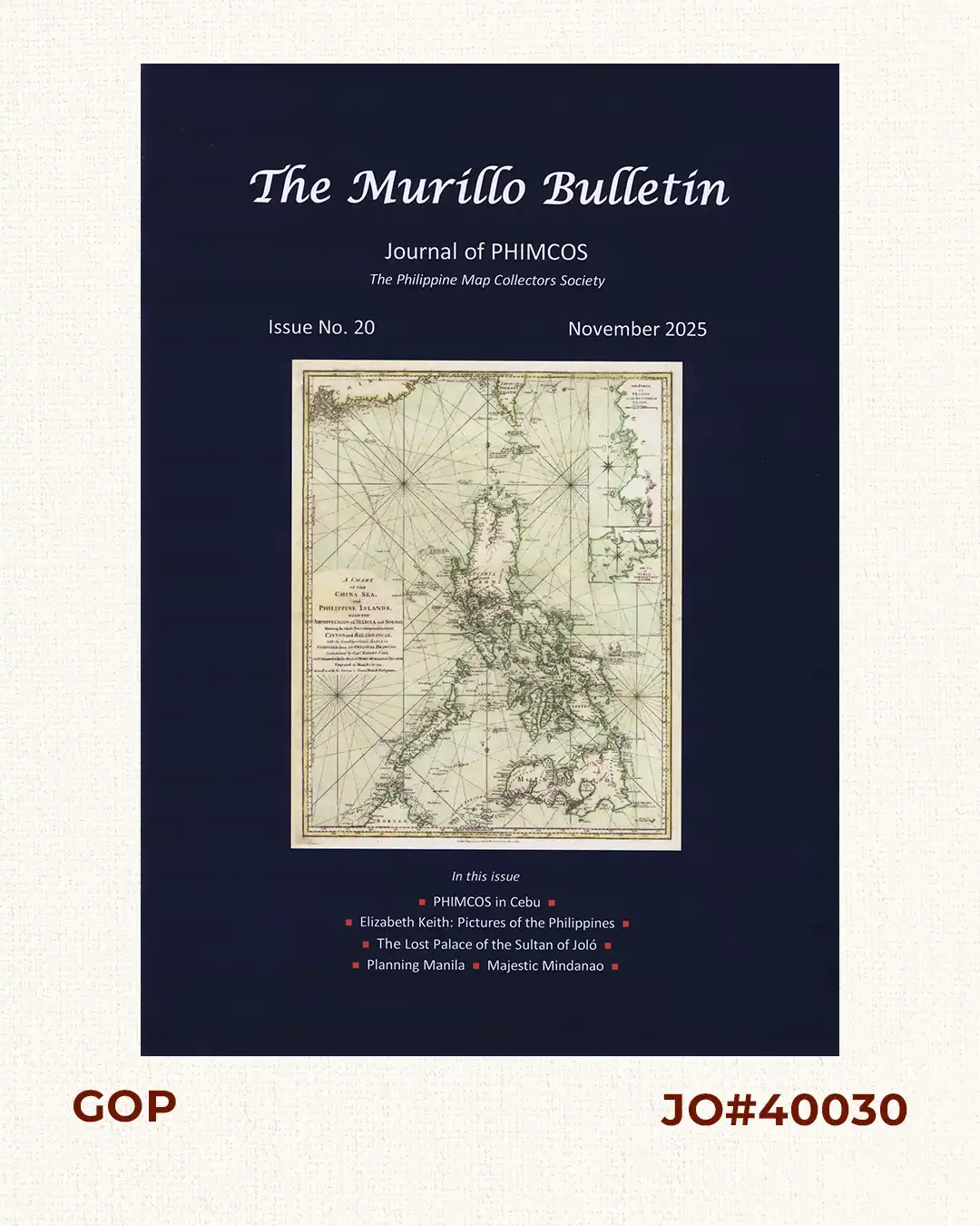 The Murillo Bulletin, Journal of PHIMCOS, Issue No. 20