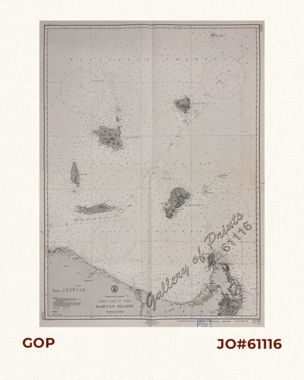Philippine Islands North Coast of Luzon Babuyan Islands