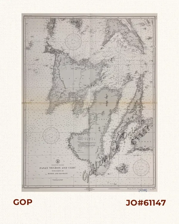 Philippine Islands Panay Negros and Cebu with Parts of Bohol and Masbate