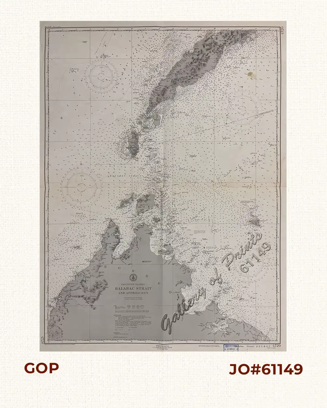 Philippine Islands Balabac Strait and Approaches